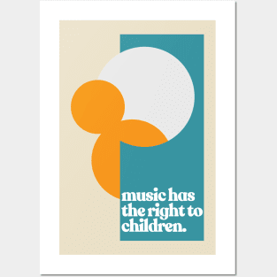 Music Has the Right to Children Posters and Art
